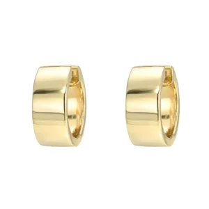 Wide High Polish Huggies